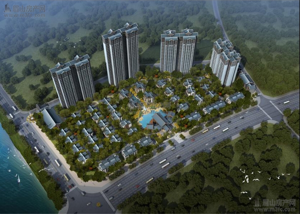 万景.东坡院子效果图