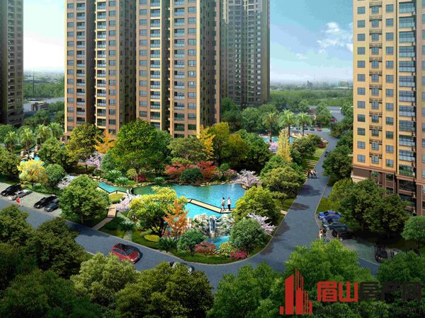 眉山楼盘效果图 眉山楼盘效果图