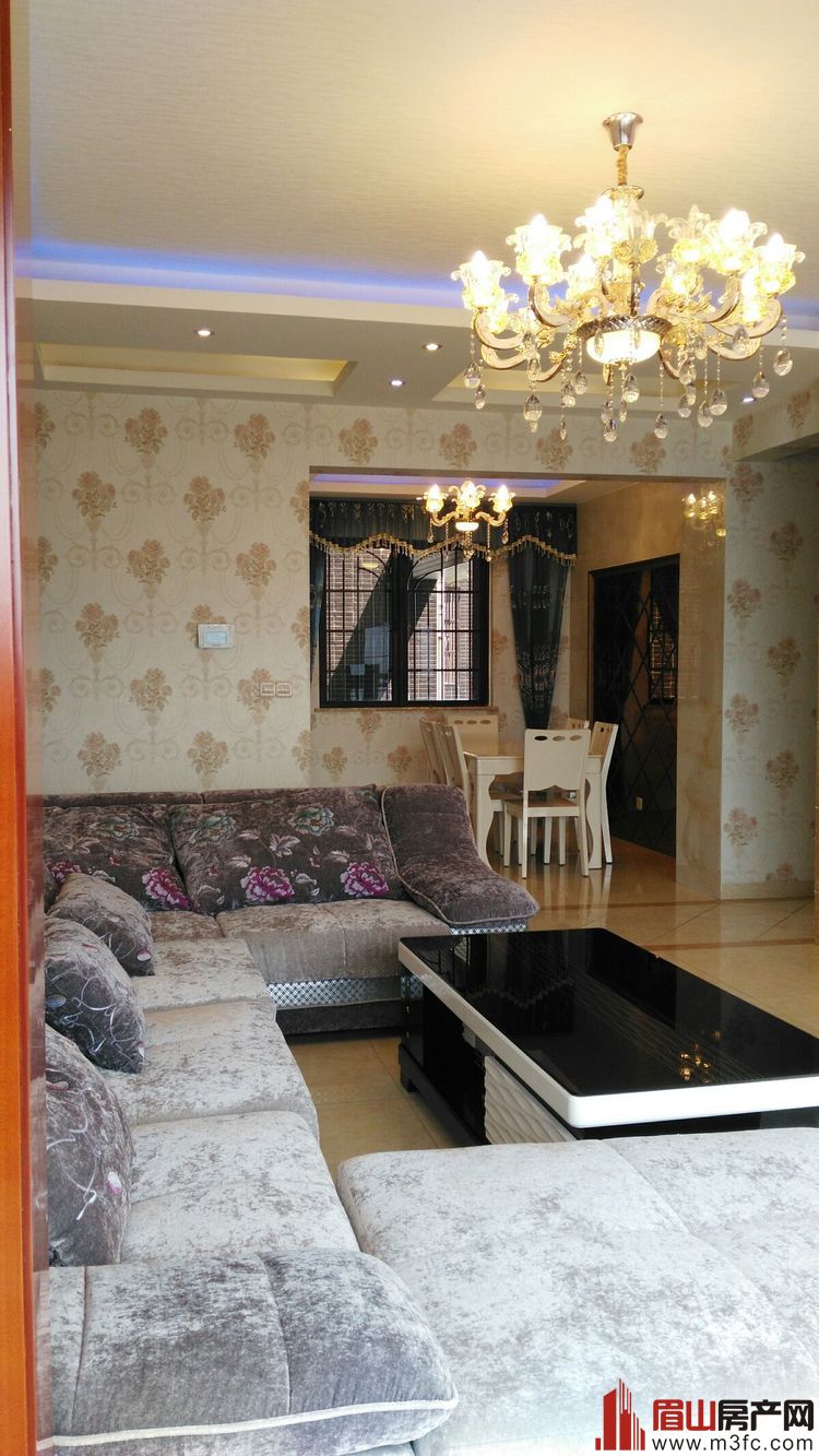 锦地上城22F 3/2 110㎡ 豪华装修 全套家具家电设施齐全 学区房 69.8万包证