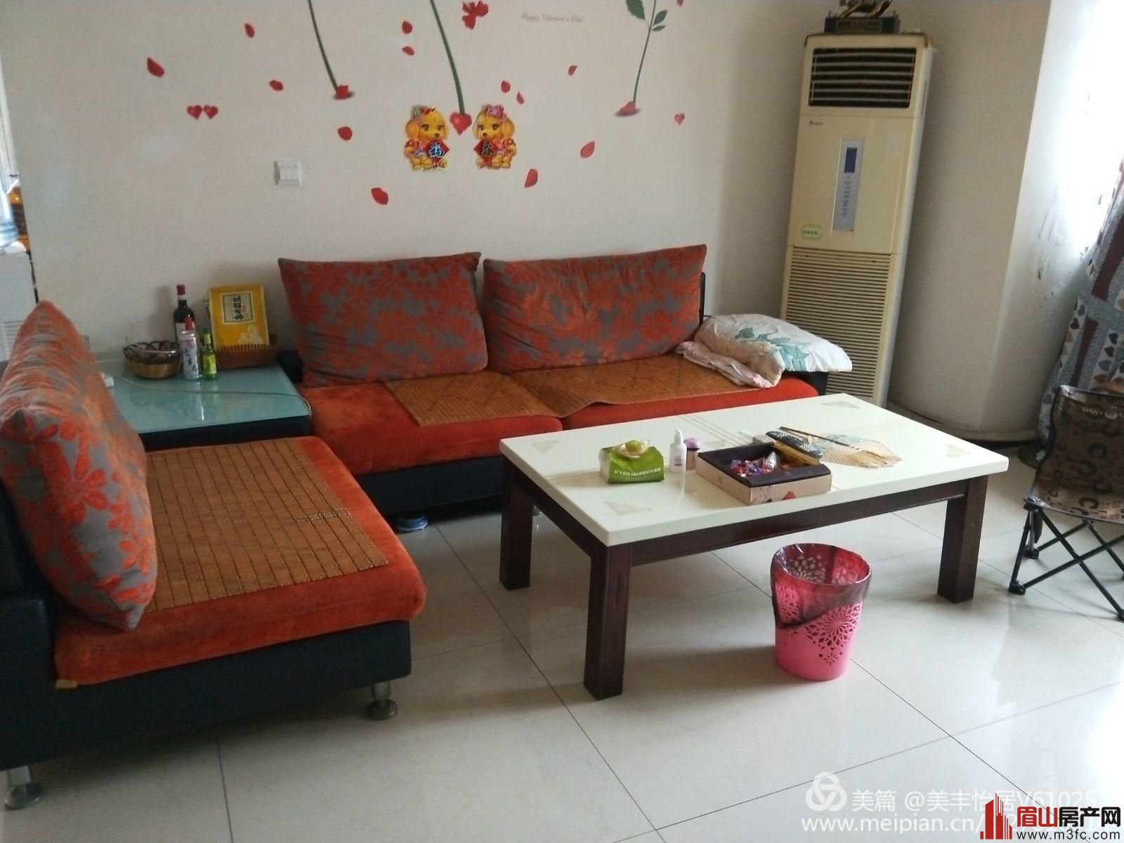 玫九区实惠便宜房 145 中等装修家具家电平台花园59.8