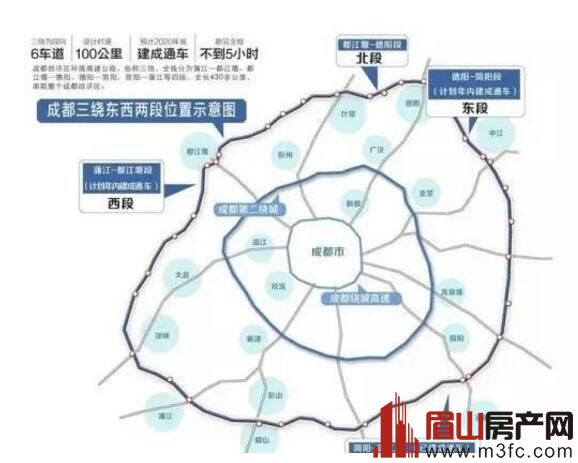 成都七环预计2021年全线通车,眉山未来会并入成都吗?