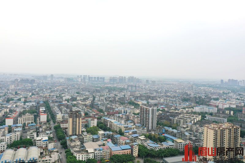 眉山老城区实拍图