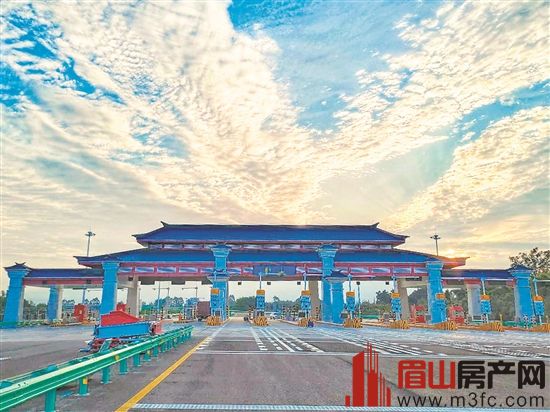 仿古式收费站楼