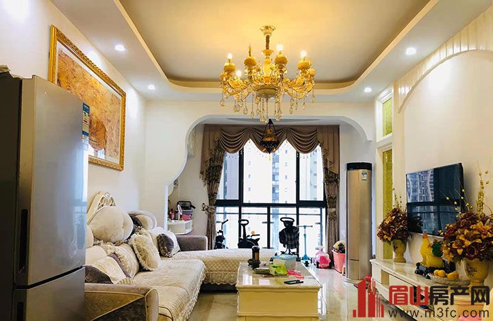 派克蜜城 2室2厅1卫 58㎡