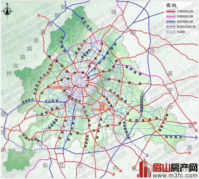 成都都市圈获批后成德眉资空间协同发展规划又来了
