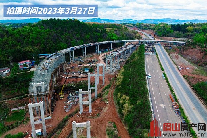 梓州大道南延线项目建设全面推进,预计12月达到全线通车条件