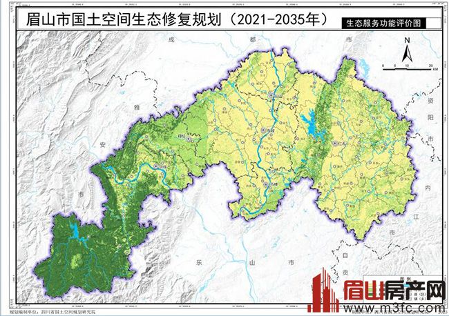 2021-2035眉山国土空间生态修复规划 2021-2035眉山国土空间生态修复规划